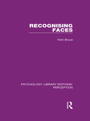 cover image of Recognising Faces